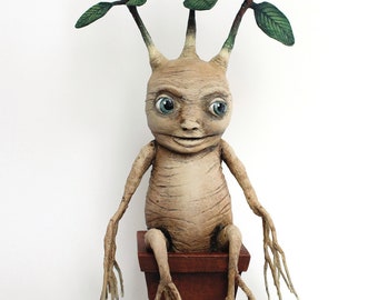 Mandrake, mandragora, unique piece, KriSoft