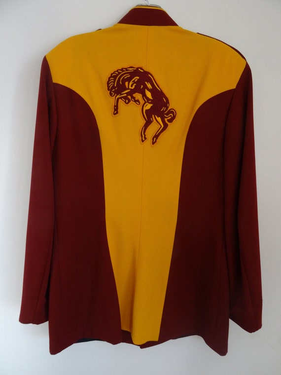 Vintage Uniform Equestrian Medalist Band Jacket Ne