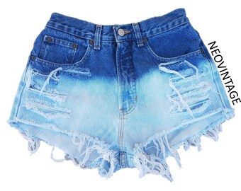 denim shorts with studs