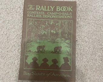 Boy Scouts of American The Rally Book, 1929