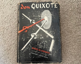 Don Quizote, Complete and Unabridged, Modern Library Book, 1930