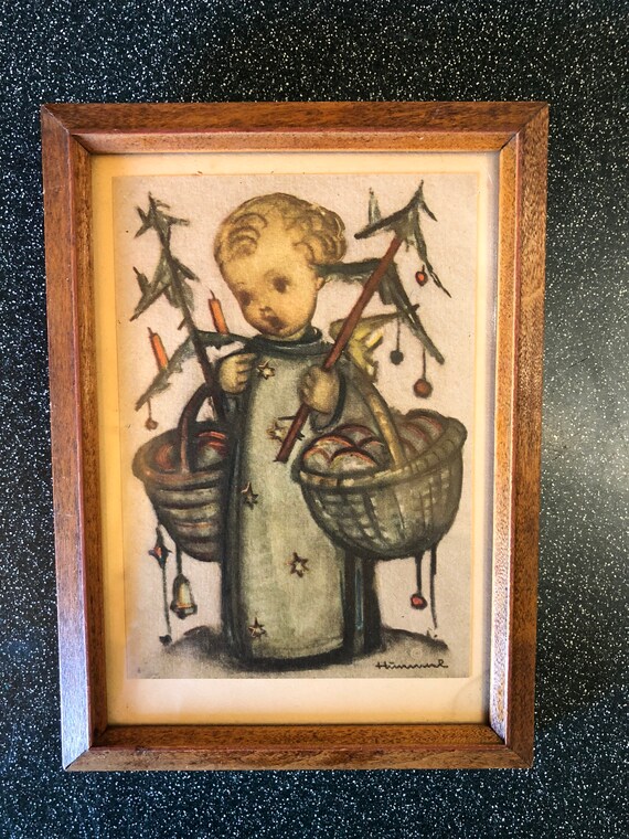 History Of Hummel Figurines How To Value Old Angel Hummel Picture