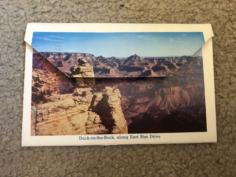 Fred Harvey Vintage Grand Canyon Souvenir postcard booklet