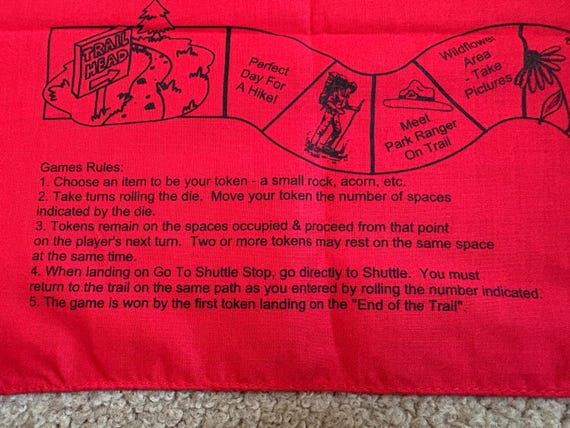 Sequoia and Kings Canyon National Park bandana game View 4