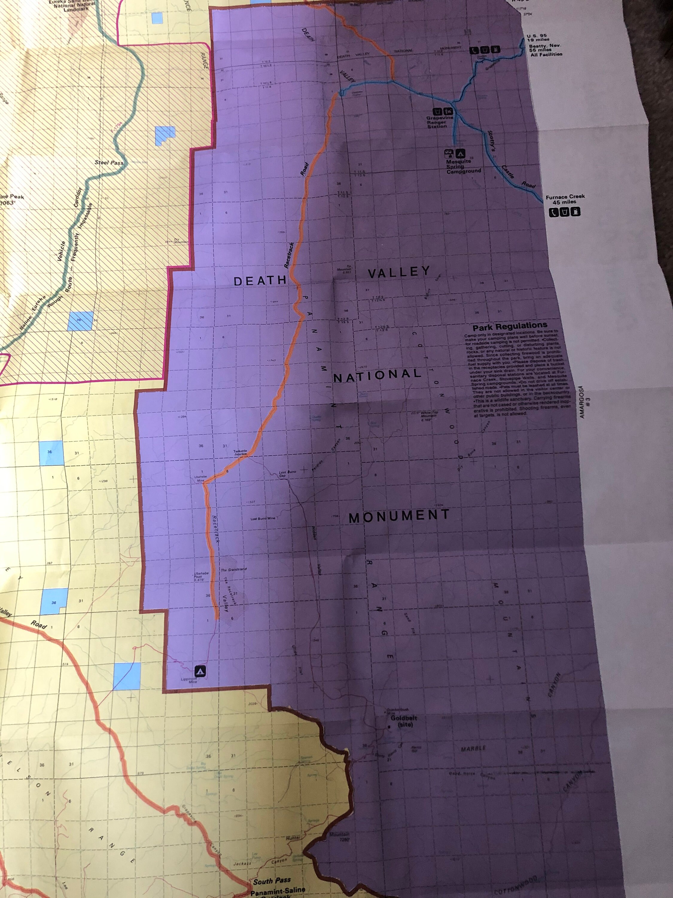 A set of 7 BLM California Desert District topo maps Large Etsy