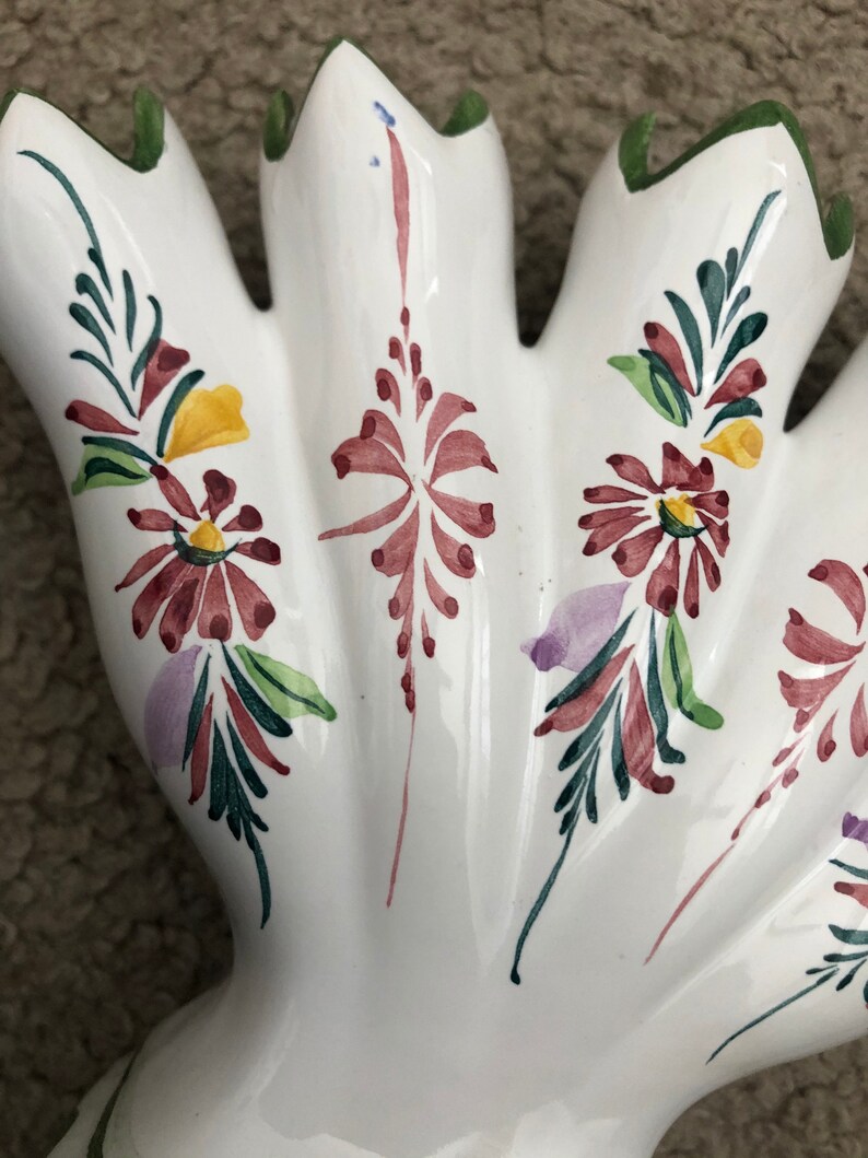 Bud Vase from Portugal by RC /&CL Hand Painted Jay Willfred