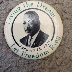 Martin Luther King Jr Buttons - Etsy