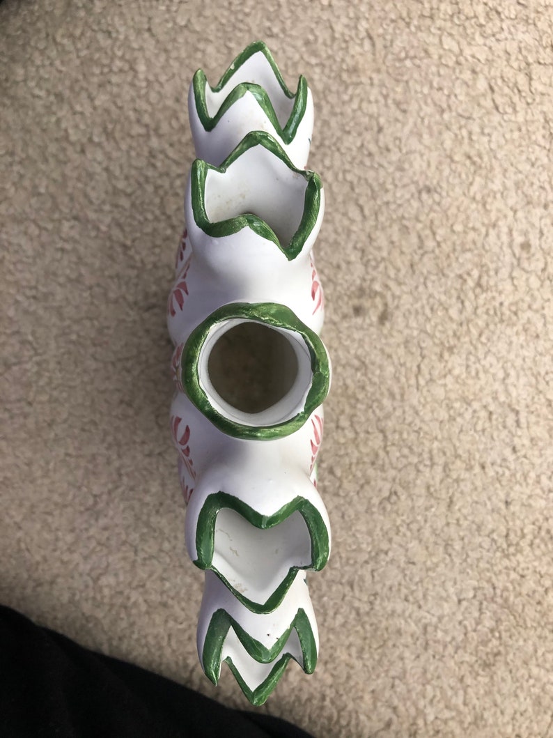Bud Vase from Portugal by RC /&CL Hand Painted Jay Willfred