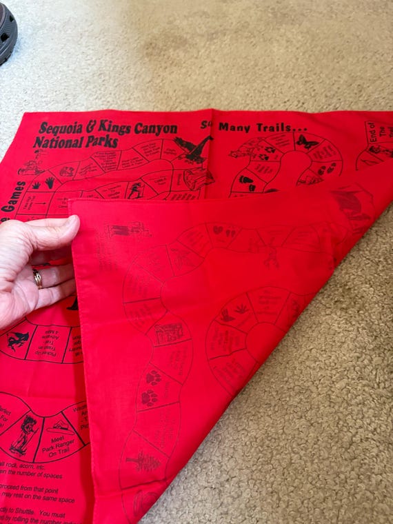 Sequoia and Kings Canyon National Park bandana game View 6