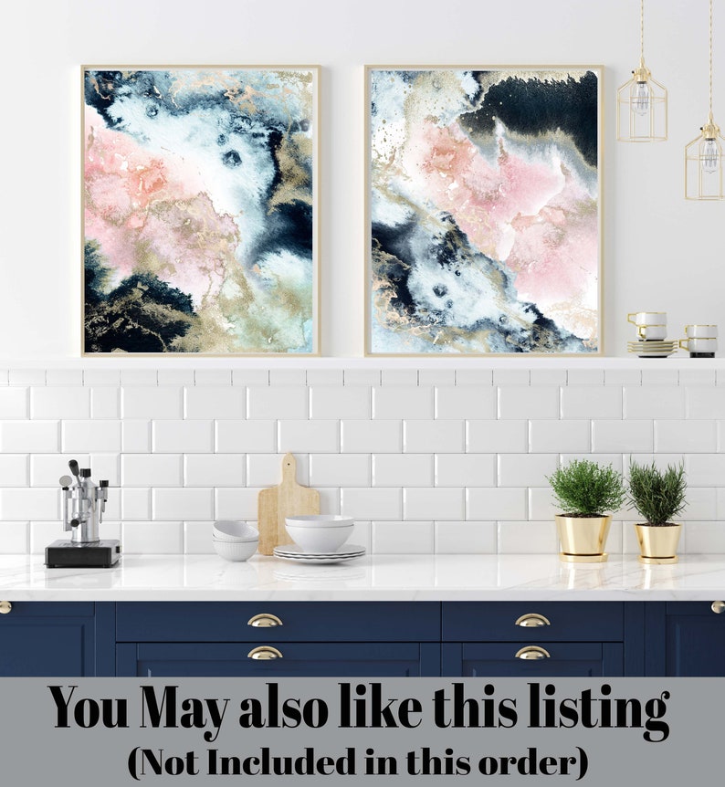 Blush Pink Black Gold Cheap Home Decor Blush Pink Agate Geode Etsy