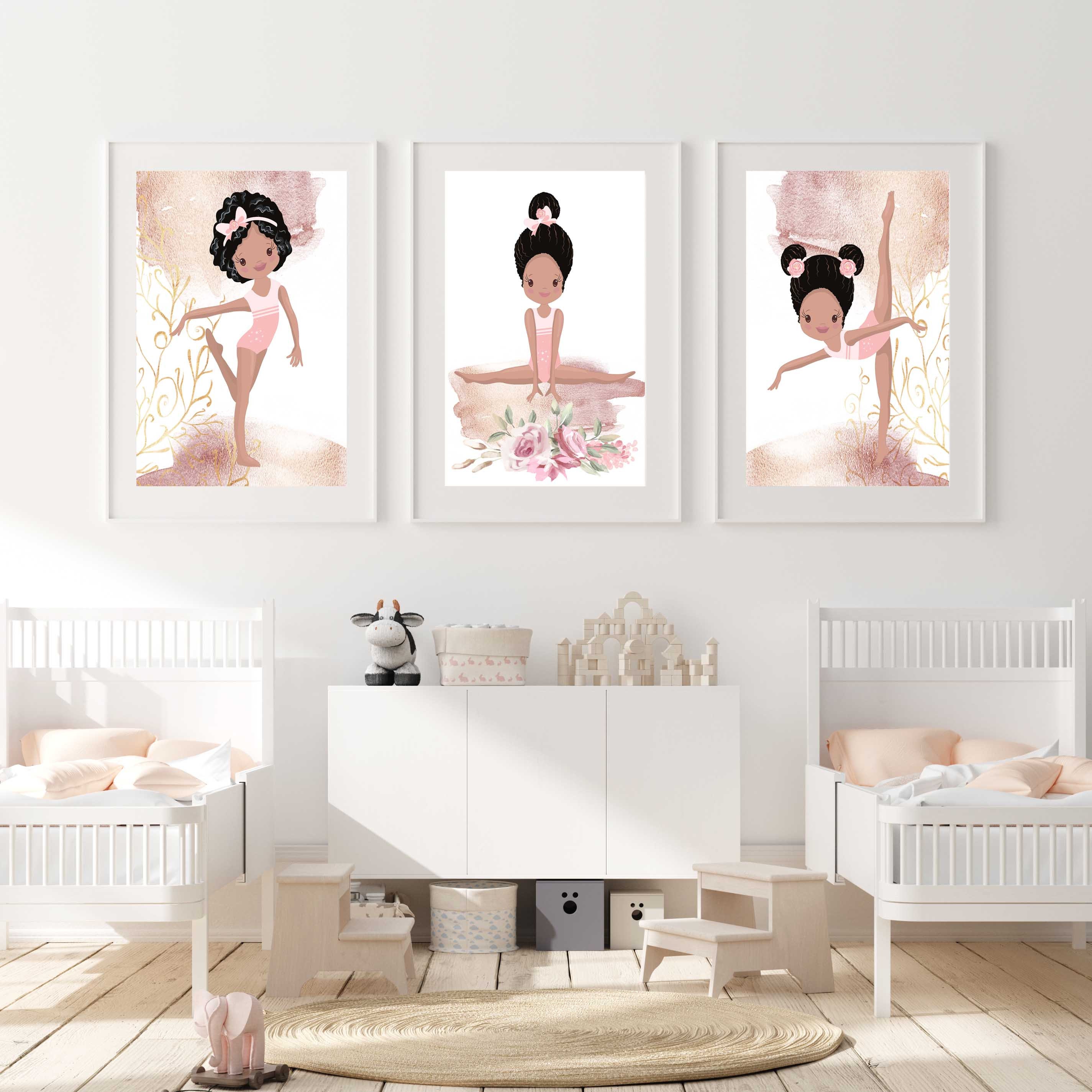 Tangbasi® Ballet Girl Modern Wall Art Canvas Wall Decorative Painting for Home Decor 