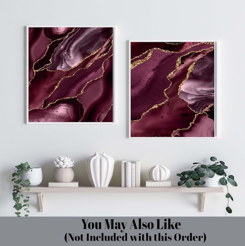 Blush Pink Gold Cheap Home Décor Blush Pink Agate Geode Etsy