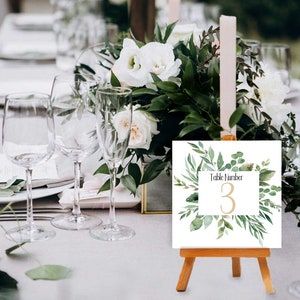 Square Boho Leaf Wedding Invitations, Leaf Wedding Invitations Template, Wedding Card, Diy Bride, Self Instant Edit and Download image 4