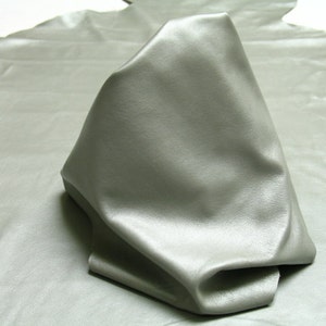 Producer of Italian Lambskin leather hides Standard Silver