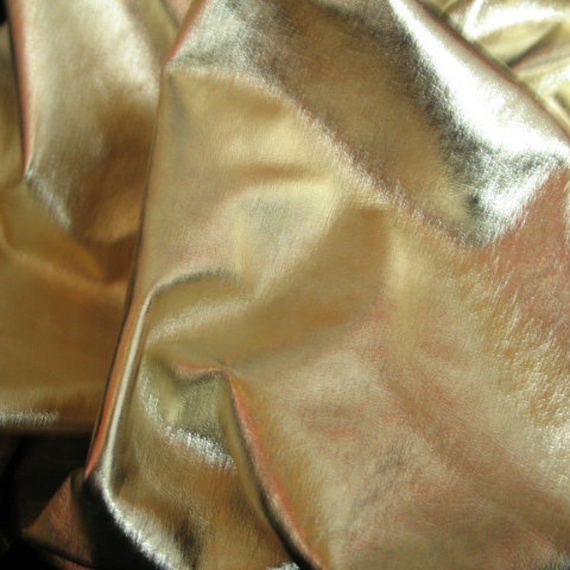 MEDIUM 16 LADY BAG IN GOLD METALLIC LAMBSKIN