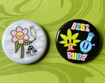 Best Buddies Button Pin Duo