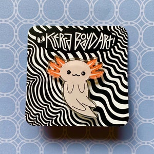 Axolotl Baby Mini Acrylic Pin