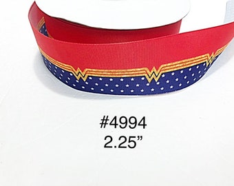 Wonder Woman Ribbon 38mm wide 1m long