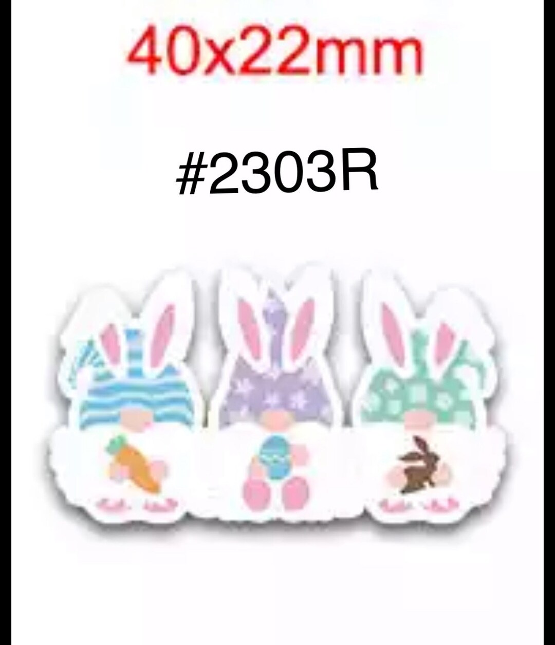 3 or 5 Pc Easter Gnome in Rabbit Costume Holding Carrot, Egg and Bunny ...