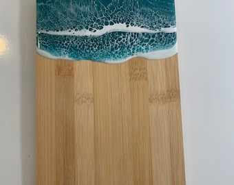 Bamboo resin ocean cutting boards
