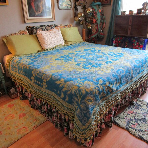 Wool Bedspread Etsy