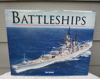 VINTAGE AMERICAN BATTLESHIP Book that covers pre-dreadnought History through 1992.