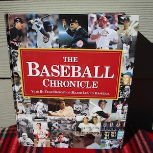 Vintage Baseball Chronicle Book: Major League History, 1800-2000