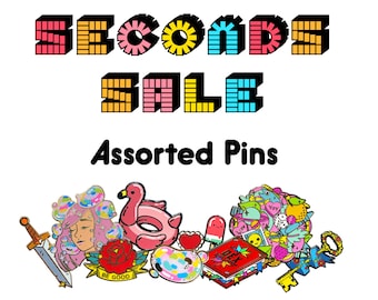SECONDS Pins · Misc Pins · Enamel Pins with Slight Flaws · B Grade Lapel Pins