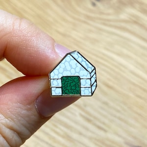 Onigiri, Japanese Food, Rice Ball Enamel Pin · Building Block Shaped Food · &quot;Stackable Snacks&quot; · Shiny Flair Lapel Pin