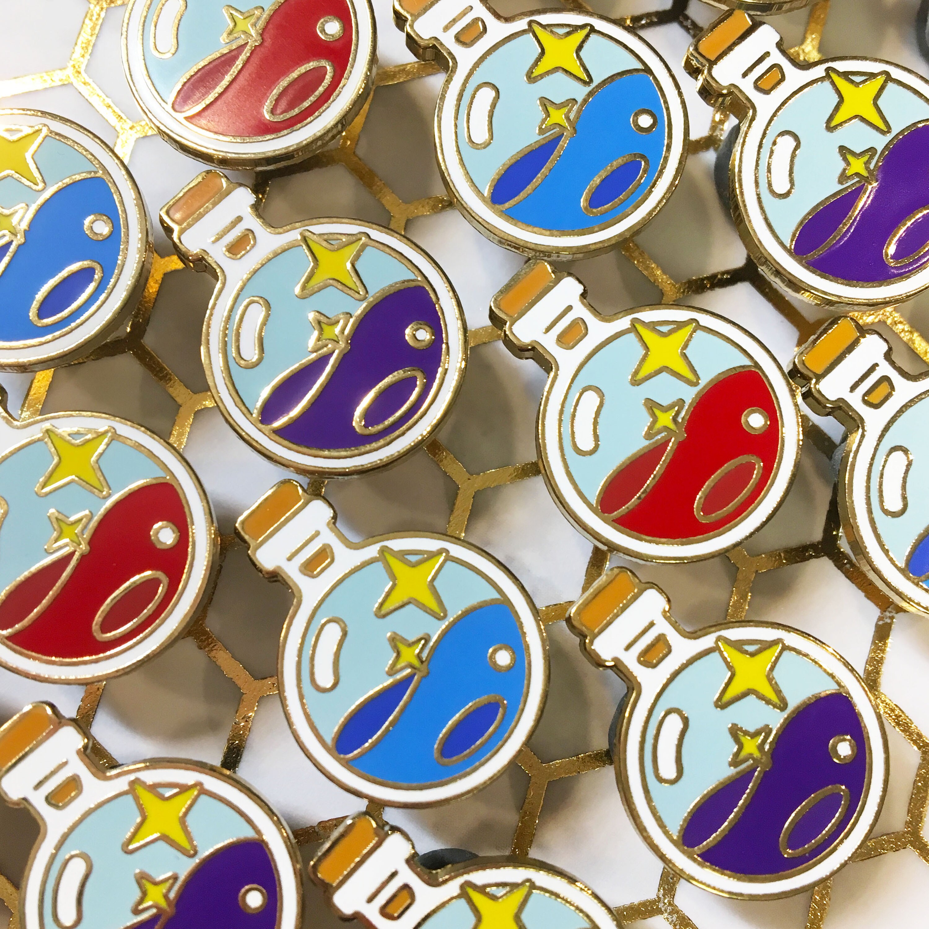 Potions Enamel Pin · RPG Items · Hp/mp/elixir · Shiny Flair Lapel Pin ...