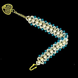 Easy Beaded Bracelet Pattern: Beginner DIY Jewelry Tutorial (Digital Download)