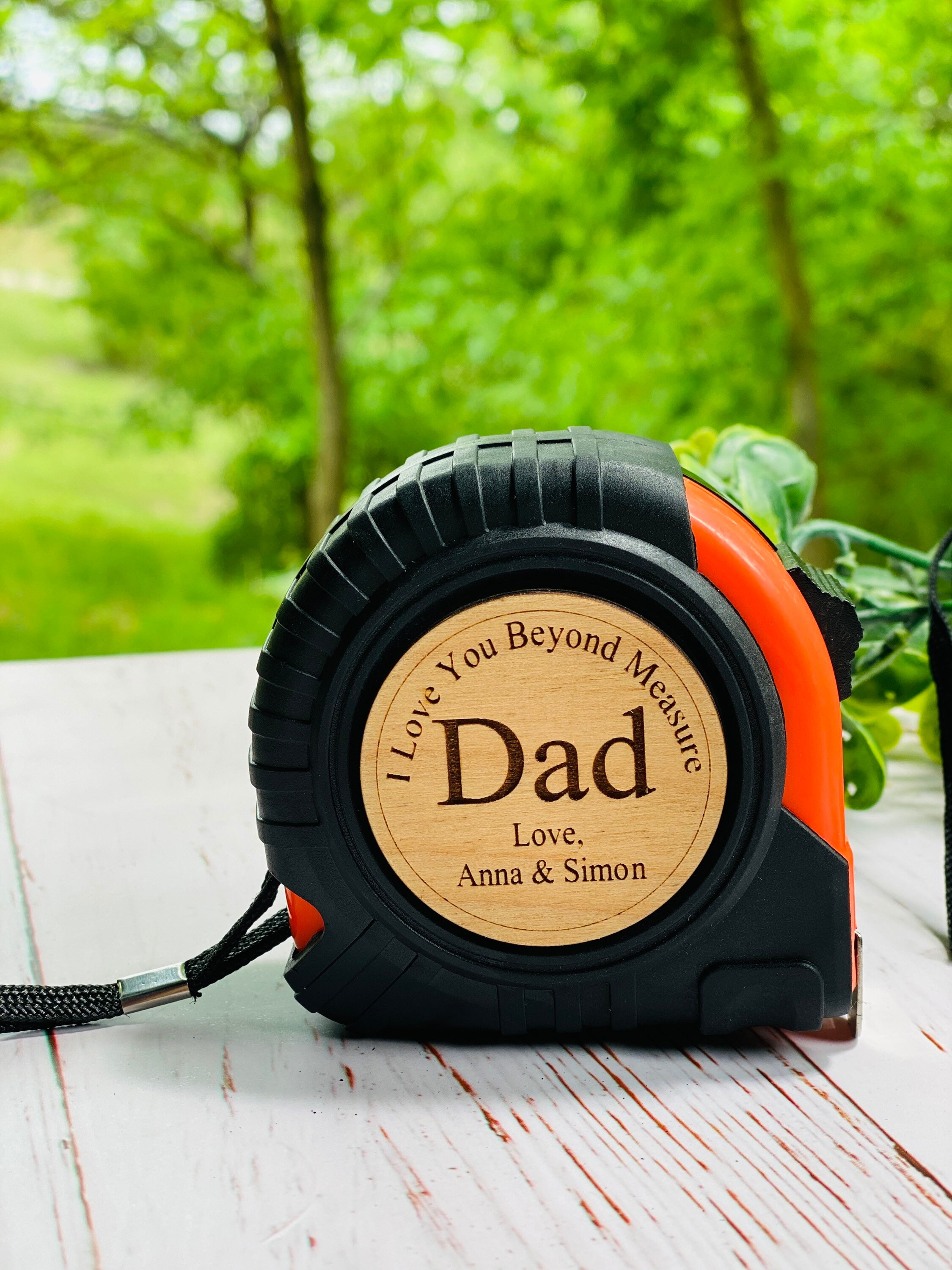 Fathers Day Personalized Tape Measure Fathers Day Gift Dad Etsy