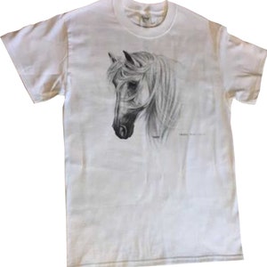 Horse T Shirt, Tranko Andalusian, (Sweatshirt,  Hoodie Available On Request) #240c