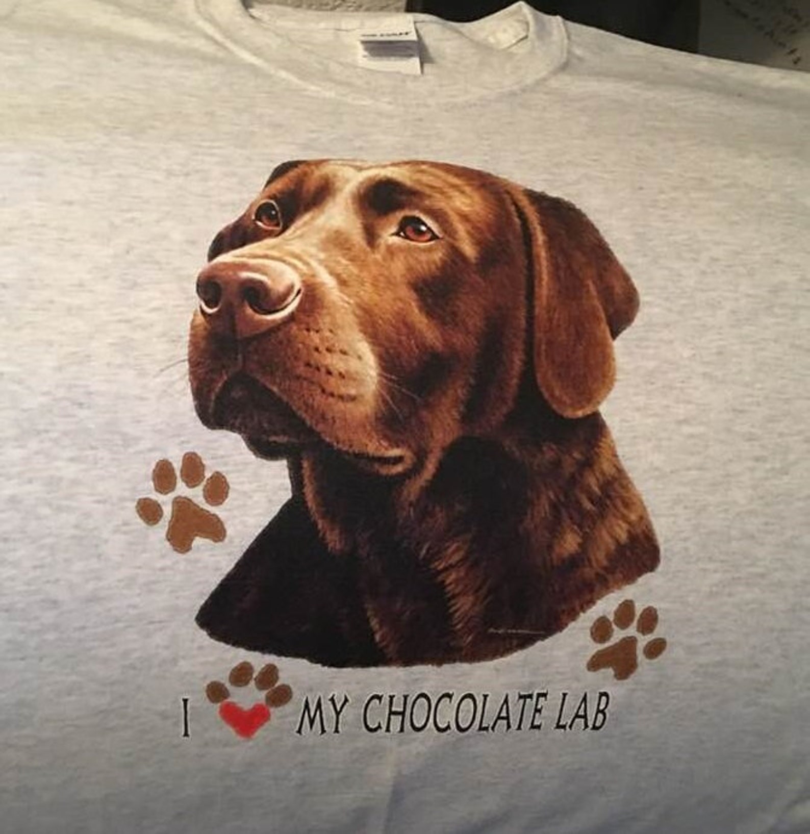 Chocolate Lab T Shirt Labrador Retriever Love sweatshirt Etsy