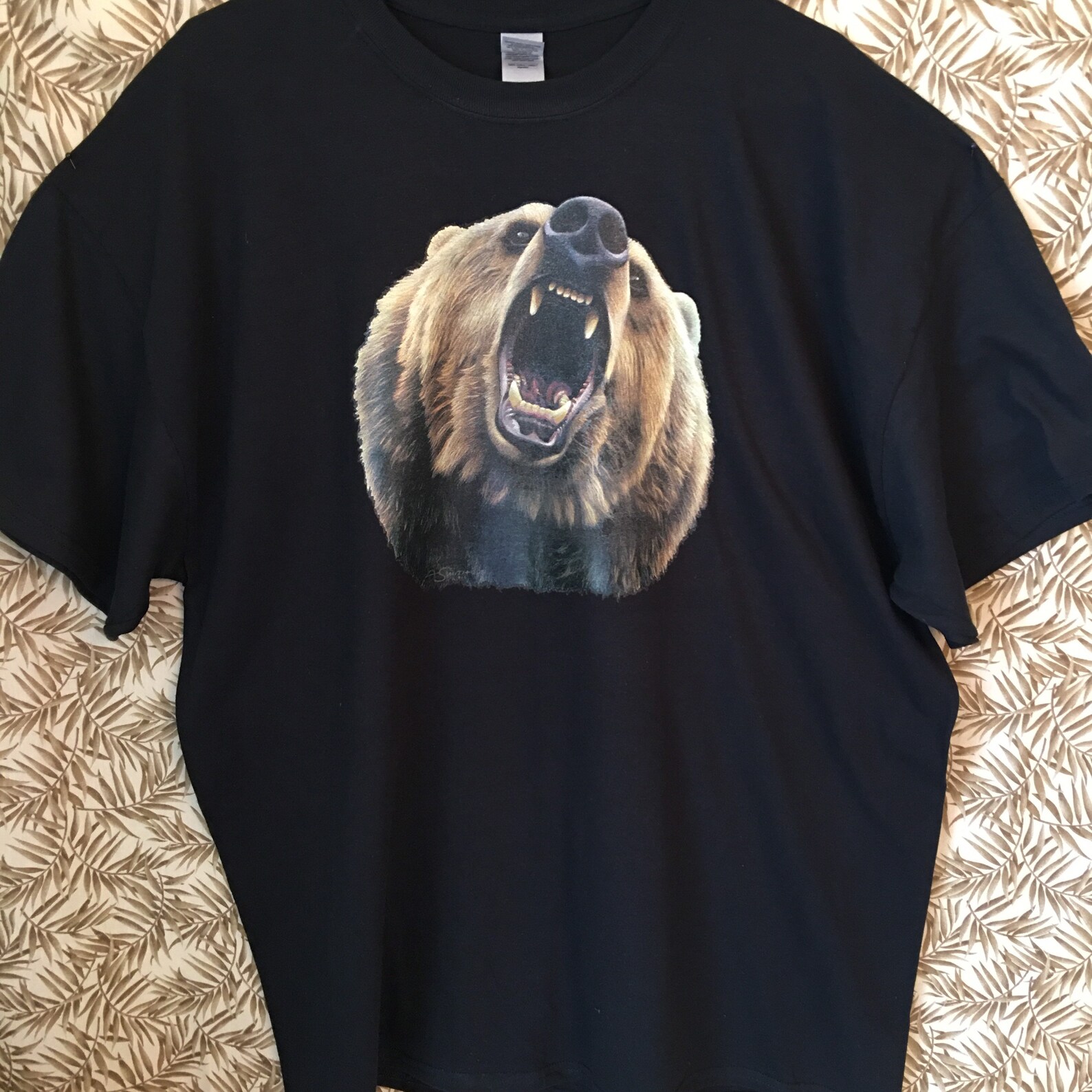 Bear T Shirt Deadly Grizzly Bear Bite sweatshirt Hoodie - Etsy