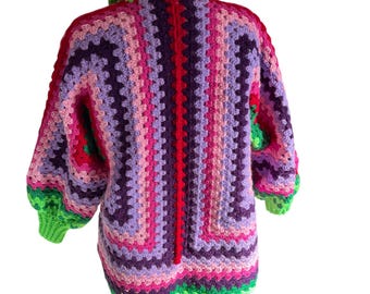 Crochet Cardigan Beautiful Sweater Inspired Jason Mamoa Style