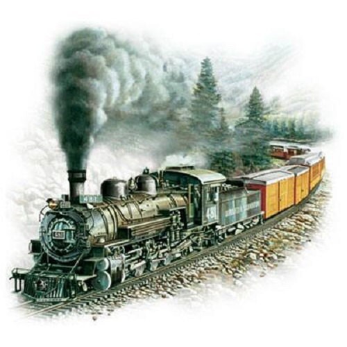 Jusxout Black Steam Train Mens T-Shirt Tank Tops Jusxout Black Steam Train Mens T-Shirt Tank Tops