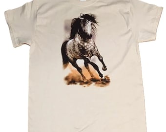 Dapple Gray Horse T-Shirt: Glorious Gray Design (Sweatshirt, Hoodie Available) 248a