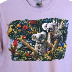 Koala T Shirt, Koala Bear Family T Shirt, (Sweatshirt,  Hoodie Available On Request)   #229c