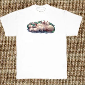 Pig and Piglets T Shirt, (Sweatshirt & Hoodie Available) #297b