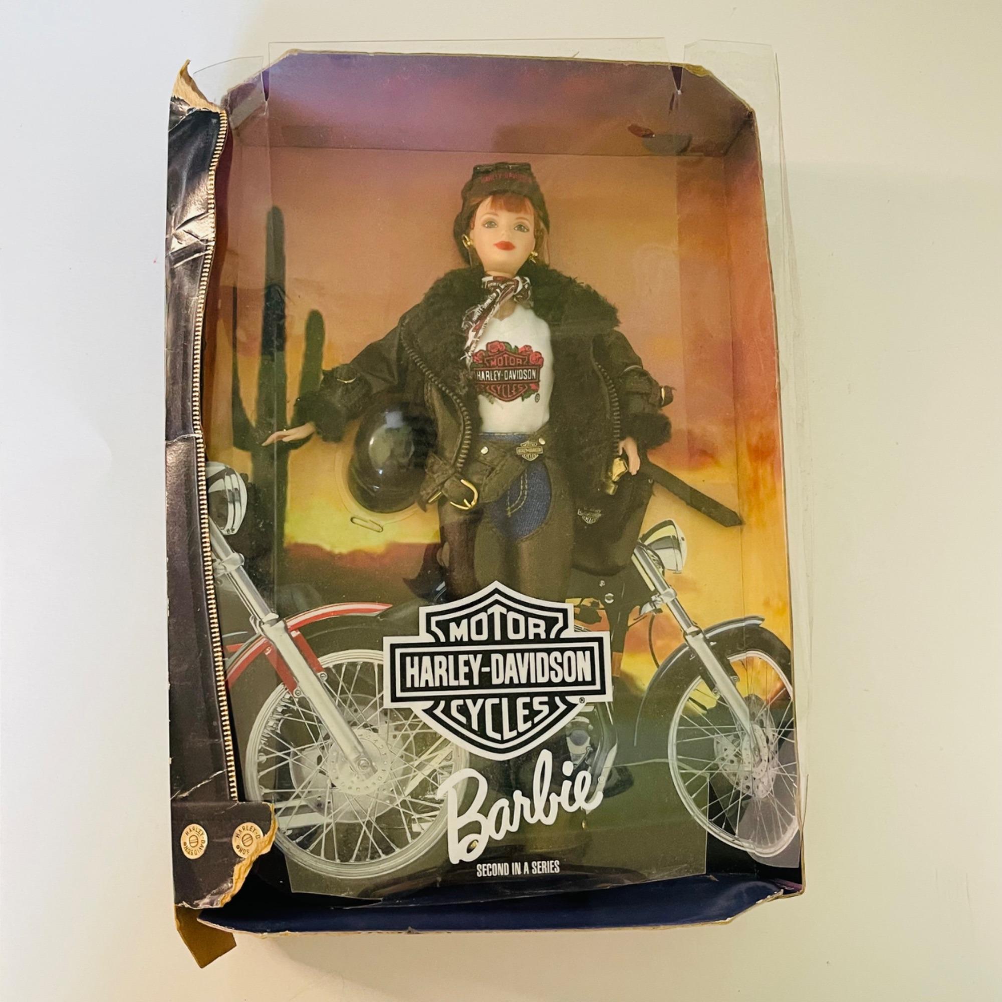 Vintage 1998 Harley Davidson Barbie Redhead 20441 Mint Doll NRFP