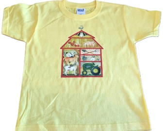 Bauernhof Tier Scheune Kinder-T-Shirt Style # 417