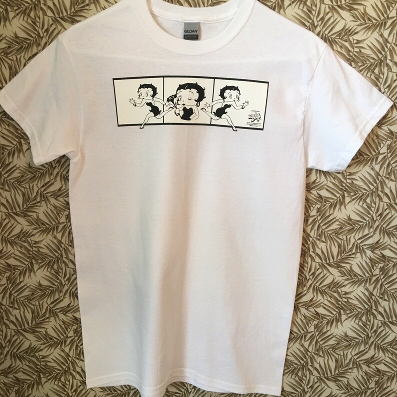 Betty Boop T Shirt Steppin Out Comic Strip sweatshirt - Etsy