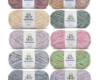 Big Twist Menagerie Yarn 410 yds 3 Wt. DK Light Worsted Acrylic Discontinued New
