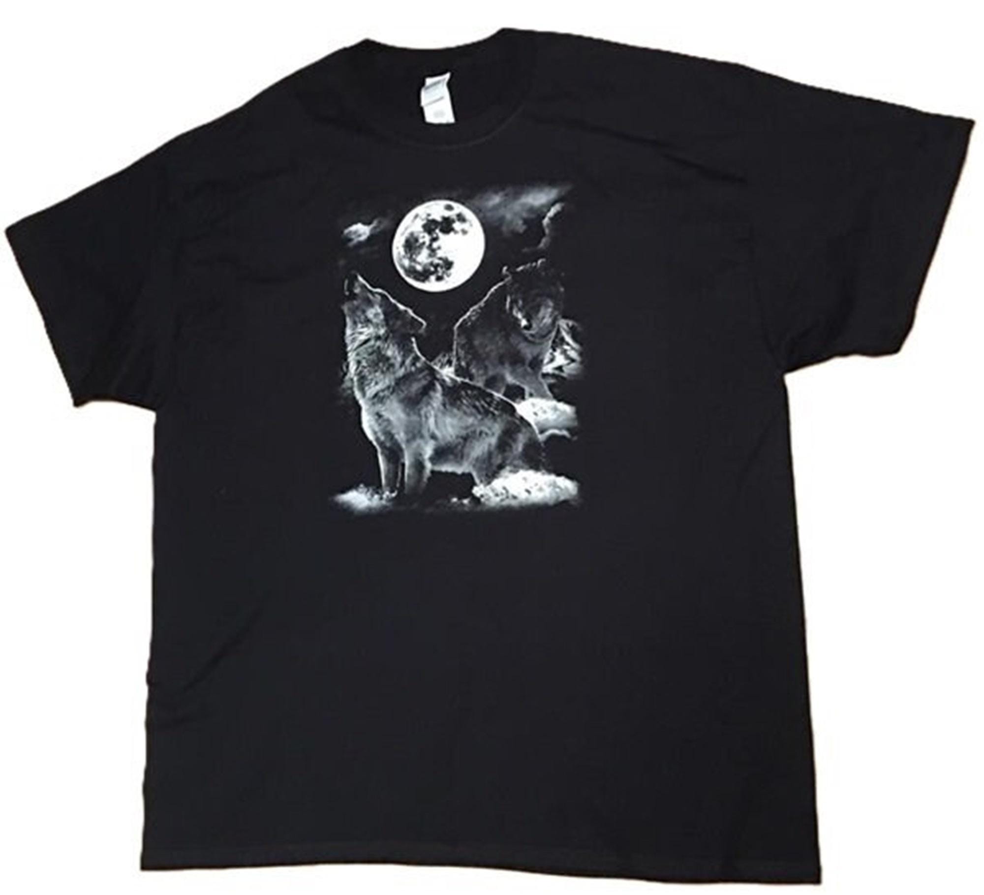 Camiseta Gráfica De Lobo 3d Para Hombres Camiseta De Verano De Manga Corta  Casual De 10 € | DHgate, image size:2000x1819