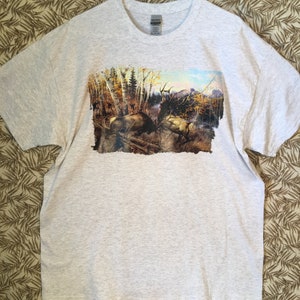 Elk T Shirt, Bull Elk, Battling Elk, (Sweatshirt,  Hoodie Available On Request) #233c
