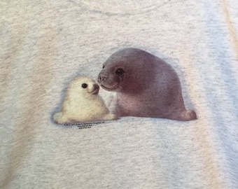 T-shirt phoques et bébés phoques du Groenland, enfant et tout-petit, bébé n° 216
