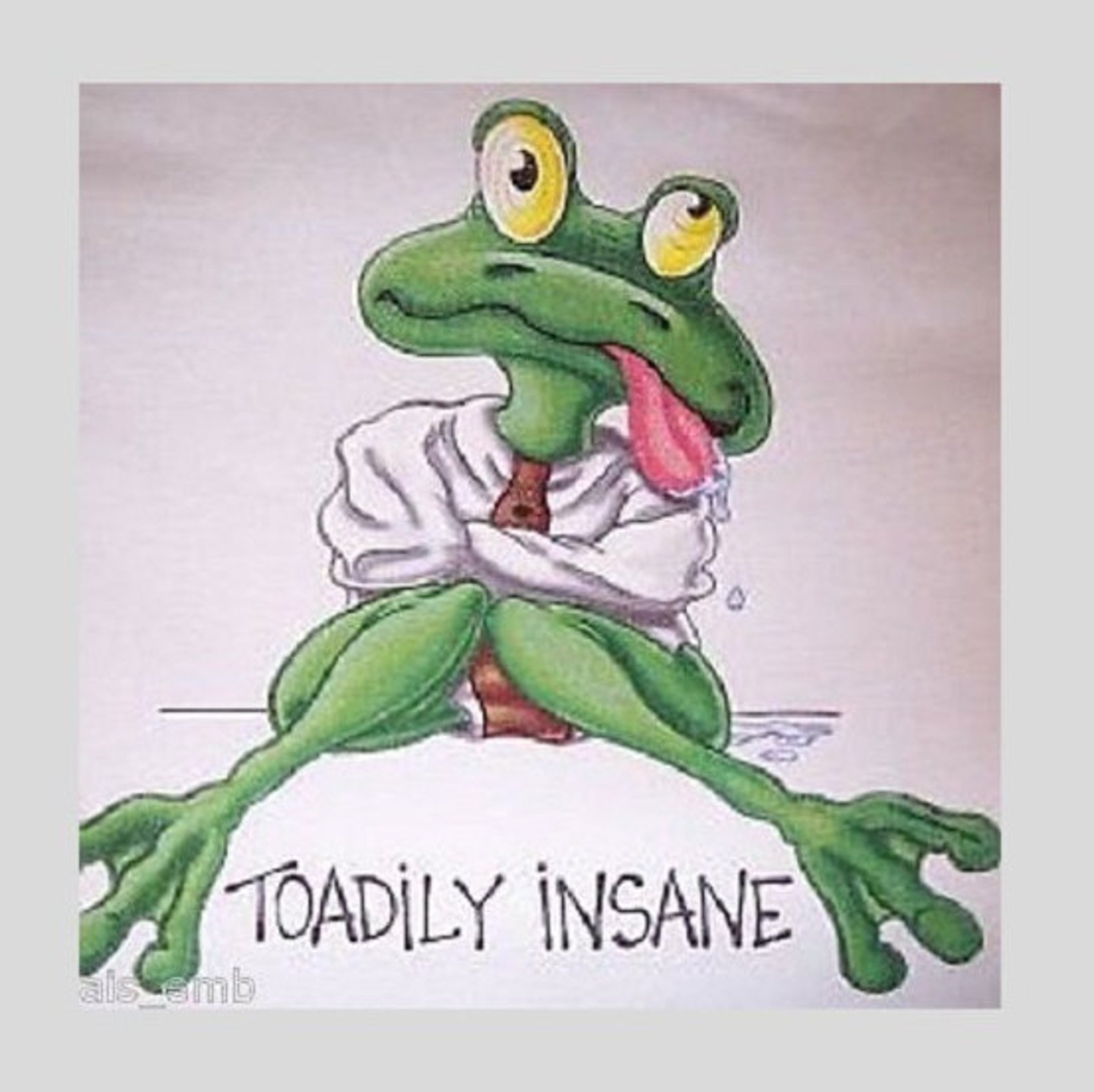 Toadily Frog T Shirt, Toadily Insane, (sweatshirt, Hoodie Available on Request ...