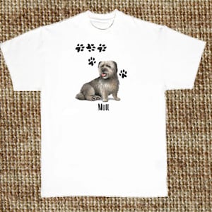 Mutt Dog T Shirt,( Sweatshirt & Hoodie Available ) #878b