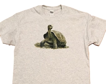 Tortoise Turtle T Shirt, (Sweatshirt,  Hoodie Available On Request)  #256